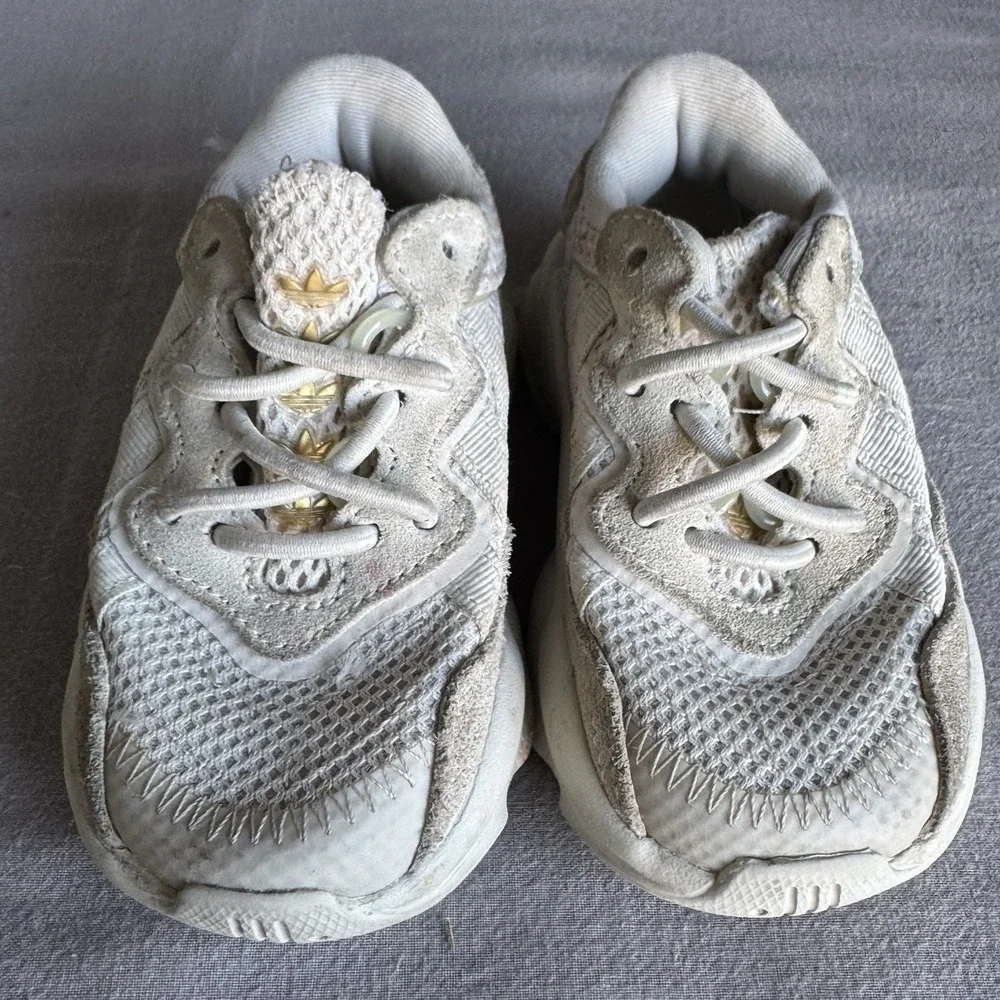 Size 5c -‎ Adidas Ozweego EL I 'Beige' ID9405 Toddler